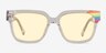Powerful Crystal AcetateSunglass Frames from EyeBuyDirect, Front View