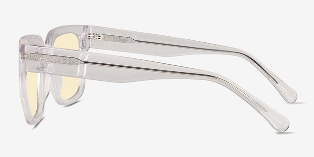 Powerful Crystal AcetateSunglass Frames from EyeBuyDirect, Side View