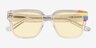 Powerful Crystal AcetateSunglass Frames from EyeBuyDirect, Closed View