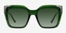Sprout Crystal Green PlasticSunglass Frames from EyeBuyDirect, Front View