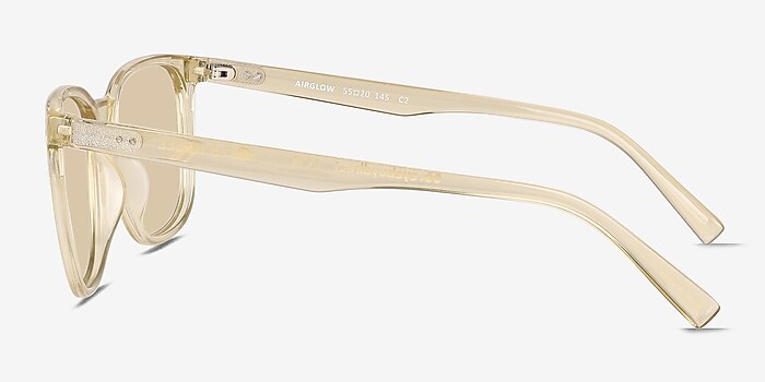 Airglow Crystal Yellow Eco-friendly Sunglass Frames from EyeBuyDirect