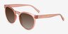 Spoondrift Crystal Champagne Eco-friendlySunglass Frames from EyeBuyDirect, Angle View