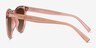 Spoondrift Crystal Champagne Eco-friendlySunglass Frames from EyeBuyDirect, Side View