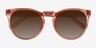 Spoondrift Crystal Champagne Eco-friendlySunglass Frames from EyeBuyDirect, Closed View