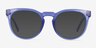 Spoondrift Crystal Blue Eco-friendlySunglass Frames from EyeBuyDirect, Front View
