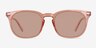 Moonglade Crystal Champagne Eco-friendlySunglass Frames from EyeBuyDirect, Front View