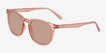 Moonglade Crystal Champagne PlasticSunglass Frames from EyeBuyDirect, Angle View