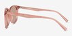 Moonglade Crystal Champagne PlasticSunglass Frames from EyeBuyDirect, Side View