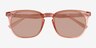 Moonglade Crystal Champagne Eco-friendlySunglass Frames from EyeBuyDirect, Closed View