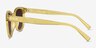 Seabright Crsytal Yellow PlasticSunglass Frames from EyeBuyDirect, Side View