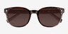 Seabright Tortoise PlasticSunglass Frames from EyeBuyDirect, Closed View