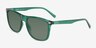 Rainfall Crystal Green Eco-friendlySunglass Frames from EyeBuyDirect, Angle View