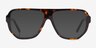 Nylon Tortoise AcetateSunglass Frames from EyeBuyDirect, Front View