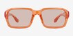 Sync Crystal Orange PlasticSunglass Frames from EyeBuyDirect, Front View