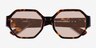 Mirror Écailles AcétateSoleil de Lunette de vue d'EyeBuyDirect, Vue Rapprochée