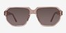 Giorgio Crystal Brown AcetateSunglass Frames from EyeBuyDirect, Front View