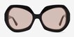 Farrah Black AcetateSunglass Frames from EyeBuyDirect, Front View