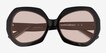 Farrah Black AcetateSunglass Frames from EyeBuyDirect, Closed View