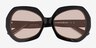 Farrah Black AcetateSunglass Frames from EyeBuyDirect, Closed View