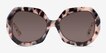 Farrah Ivory Tortoise AcetateSunglass Frames from EyeBuyDirect, Front View