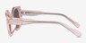 Discotheque Crystal Champagne AcetateSunglass Frames from EyeBuyDirect, Side View