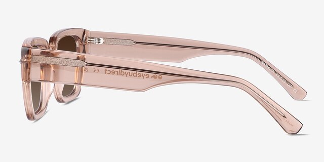 Rambler Crystal Brown AcetateSunglass Frames from EyeBuyDirect, Side View