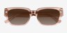 Rambler Crystal Brown AcetateSunglass Frames from EyeBuyDirect, Closed View