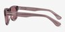 Starboard Light Brown AcetateSunglass Frames from EyeBuyDirect, Side View