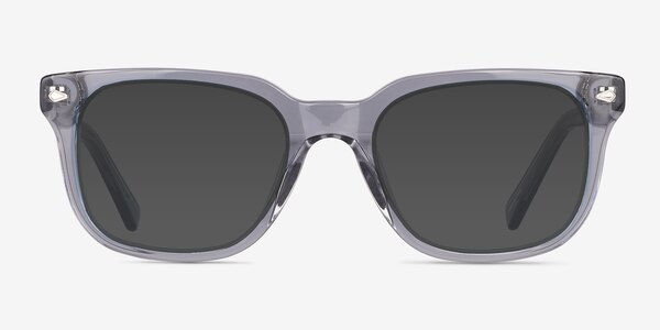 Rugby Crystal Blue Gray Acetate Sunglass Frames