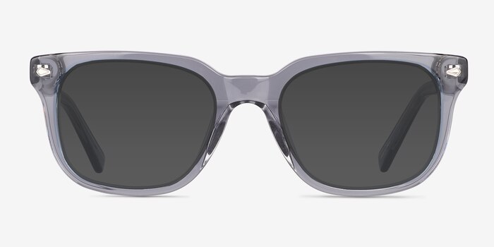 Rugby Crystal Blue Gray Acetate Sunglass Frames from EyeBuyDirect