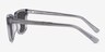 Rugby Crystal Blue Gray AcetateSunglass Frames from EyeBuyDirect, Side View