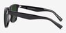 Leisure Solid Black PlasticSunglass Frames from EyeBuyDirect, Side View
