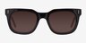 Tailor Black AcetateSunglass Frames from EyeBuyDirect, Front View