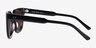 Tailor Black AcetateSunglass Frames from EyeBuyDirect, Side View