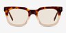 Tailor Tortoise AcetateSunglass Frames from EyeBuyDirect, Front View
