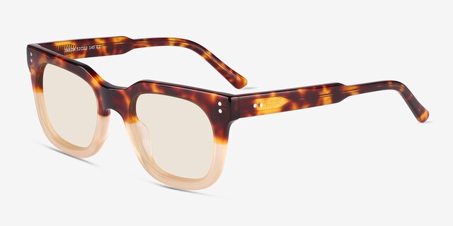 Tailor Tortoise AcetateSunglass Frames from EyeBuyDirect, Angle View