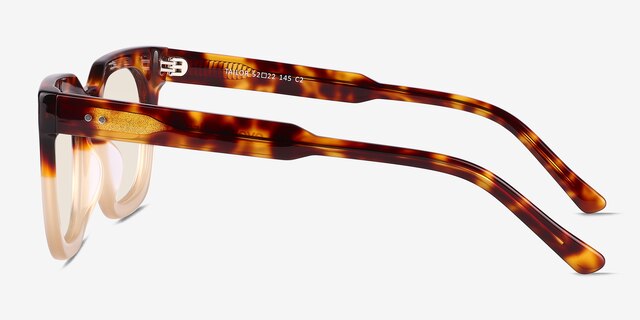 Tailor Tortoise AcetateSunglass Frames from EyeBuyDirect, Side View