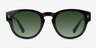 Bixby Black AcetateSunglass Frames from EyeBuyDirect, Front View