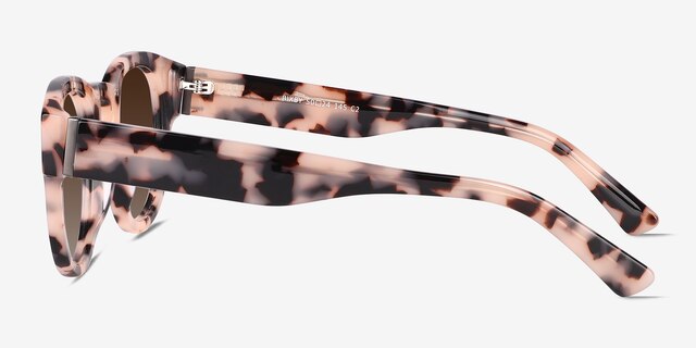Bixby Ivory Tortoise AcetateSunglass Frames from EyeBuyDirect, Side View