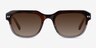 Arrow Tortoise Crystal Gray AcetateSunglass Frames from EyeBuyDirect, Front View