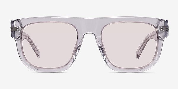 Books Clear Crystal Acetate Sunglass Frames