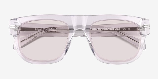 Books Clear Crystal AcétateSoleil de Lunette de vue d'EyeBuyDirect, Vue Rapprochée
