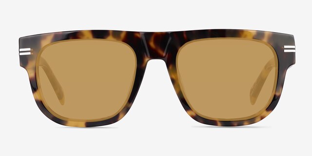 Books Spotty Tortoise AcetateSunglass Frames from EyeBuyDirect, Front View