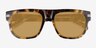 Books Spotty Tortoise AcetateSunglass Frames from EyeBuyDirect, Closed View