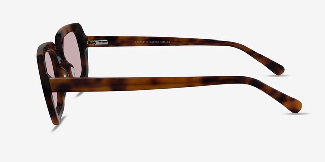 Gouache Tortoise AcetateSunglass Frames from EyeBuyDirect, Side View