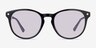 Stucco Black Purple Check AcetateSunglass Frames from EyeBuyDirect, Front View
