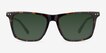 Dance Tortoise AcetateSunglass Frames from EyeBuyDirect, Front View