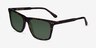 Dance Tortoise AcetateSunglass Frames from EyeBuyDirect, Angle View