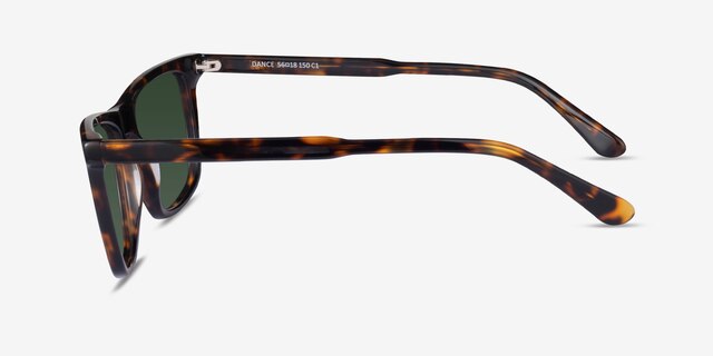 Dance Tortoise AcetateSunglass Frames from EyeBuyDirect, Side View