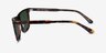 Dance Tortoise AcetateSunglass Frames from EyeBuyDirect, Side View